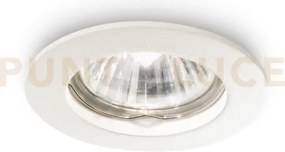 Jazz faretto da incasso bianco 1 luce attacco gu10 d.7,3cm