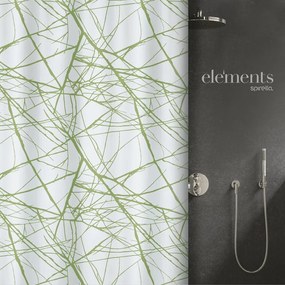 Tenda per doccia 180x200 cm Fores – Spirella