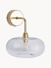 Lampada da parete in vetro soffiato Horizon