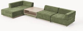 Divano angolare componibile 4 posti con tavolino Colin