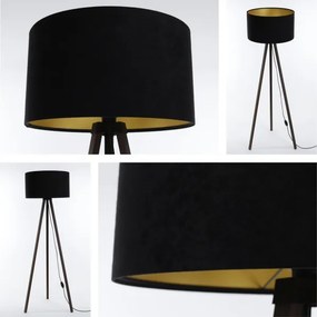 Lampada da terra STANDART 1xE27/60W/230V nero/marrone