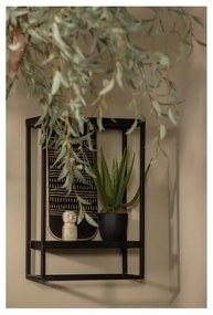 Supporto da parete in metallo nero 40x60 cm Febe - WOOOD