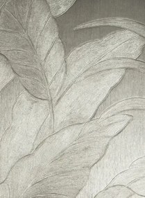 Arte International Carta da parati Musa - Silver