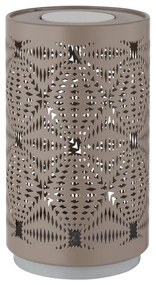 Globo 21018CH - Lampada da tavolo LED RGB touch AMIYAH LED/1W/5V 500mAh marrone