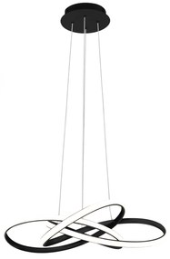 Lampada LED APP814-CP Node Black