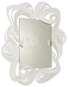 Specchio penelope bianco