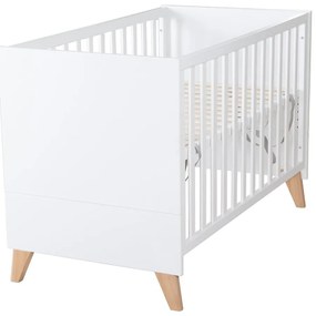 Lettino bianco 60x120 cm Léon – Roba