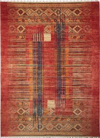 Gabbeh Tappeto orientale 360x270 Rosso (Pakistan) Tessuto A Mano