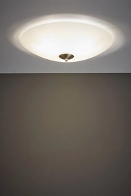 Plafoniera bianca con paralume in vetro ø 43 cm Polar – Markslöjd