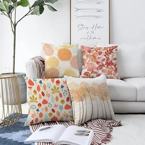 Set di 4 federe Autumn Vibes, 55 x 55 cm - Minimalist Cushion Covers