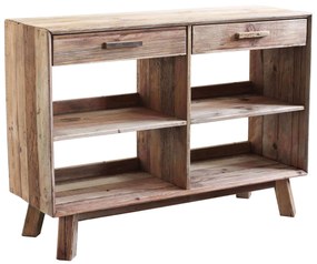 PINUS - credenza con 2 cassetti