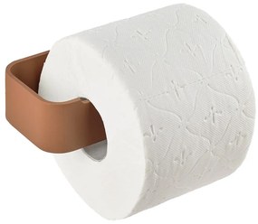 Porta carta igienica da parete color terracotta in metallo Ume – Zone