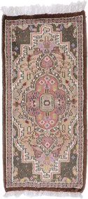 Agra Tappeto orientale 30x60 (Indian) Annodato A Mano