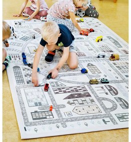 Tappeto bianco reversibile per bambini , 140 x 200 cm Ülejõe - Narma