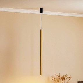 Nowodvorski Lighting Lampada a sospensione Las, 1 luce, ottone, paralume 75cm