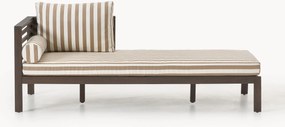 Lettino da giardino in legno di acacia Bo