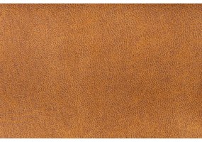 Poltrona in velluto marrone cognac John - White Label