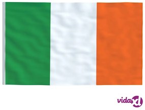 vidaXL Bandiera dell'Irlanda 90x150 cm
