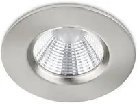 Faretto da Incasso Rotondo Zagros Nichel Led 5W IP65 8 cm Trio Lighting