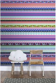 Fotomurale ESTA Nastri, multicolor 93X280 cm
