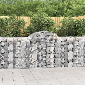 Cesto Gabbione Ad Arco 200x50x100/120 Cm Ferro Zincato /