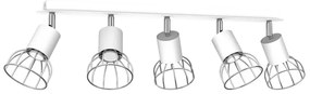 Luce Spot DANTE 5xGU10/25W/230V bianco/cromo lucido