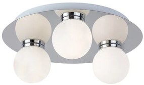 Rabalux 2113 - Plafoniera da bagno BECCA 3xG9/28W/230V IP44