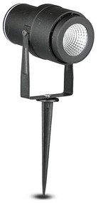 Lampada LED da esterno LED/12W/100-240V IP65 nero - vetro verde