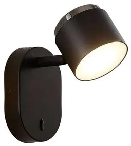 Marrie LED Applique da Parete Black - Lindby