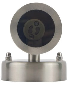 Applique Cilindrica Monodirezionale IP65 GU10 Inox Colore Inox