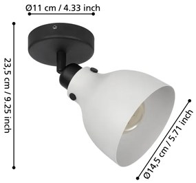 Eglo 43827 - Faretto MATLOCK 1xE27/40W/230V