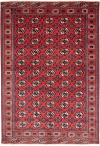 Turkmen Tappeto persiano 150x220 Rosso (Iran) Annodato A Mano