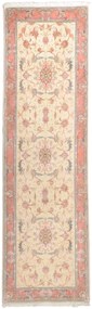 Tabriz Tappeto persiano 80x290 Beige (Iran) Annodato A Mano