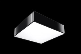 Plafoniera nera a soffitto Mitra - Sollux