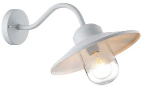 Elstead  KLAMPENBORG-WHT- Lampada da esterno KLAMPENBORG 1xE27/60W/230V IP44 bianca