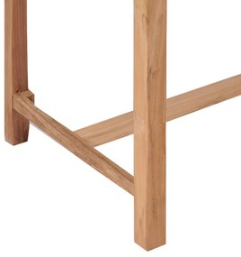 Tavolo da bar per esterni 110x60x105 cm massello di teak