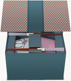 Servizio di piatti Noodle, 2 persone, fiore orientale, set da 4