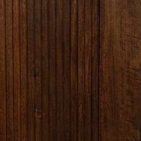 Libreria marrone in mango massiccio 60x190x30 cm Sagara – Ixia