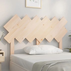 Testiera Per Letto 122,5x3x80,5 Cm İn Legno Massello Di Pino /