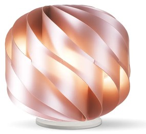 Lampada Da Scrivania Moderna Globe Polilux ® Pink Metal 1 Luce E14