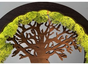 Li-Go 23631/DUB2 - Lampada da tavolo decorativa a LED dimmerabile, 12W/230V, 30×31 cm, finitura rovere