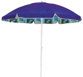 Ombrellone Mare Ø 200 cm - Telo Cotone, Palo Acciaio, Borsa Inclusa