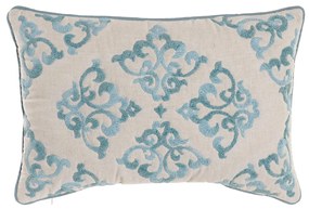 Fodera per cuscino DKD Home Decor Azzurro Tradizionale (60 x 1 x 40 cm)