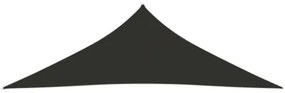 Parasole a Vela Oxford Triangolare 5x5x6 m Antracite