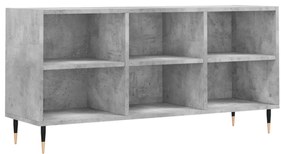 Mobile per TV Grigio Cemento 103,5x30x50 cm Legno Multistrato