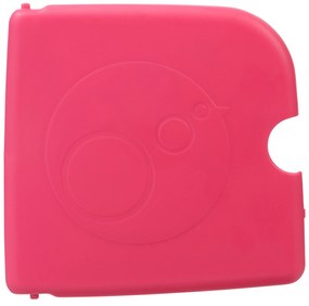 Box porta merenda grande – rosa/arancione