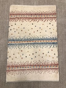 Gabbeh Tappeto persiano 100 x 60 Beige (Iran) Annodato A Mano