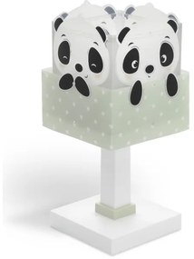Dalber 63161H - Lampada per bambini PANDA 1xE14/40W/230V verde