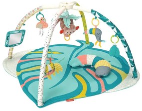 Infantino - Coperta per bambini per giocare con il trapezio 4in1 Zoo