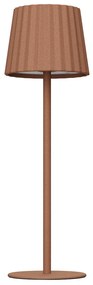 Lampada da Tavolo Ricaricabile 2.2W IP54 CCT Dimmerabile - Corten Rigato